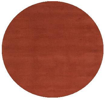 M332-99RD Mystique Rug- 100% Wool- Hand Crafted- Rust- 9'9'' ROUN