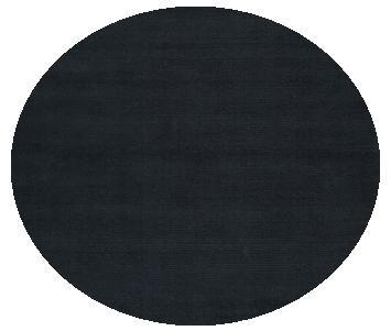 M340-99RD Mystique Rug- 100% Wool- Hand Crafted- Dark Blue- 9'9'' ROUN