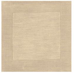 M344-8SQ Mystique Rug- 100% Wool- Hand Crafted- Beige- 8' SQUARE