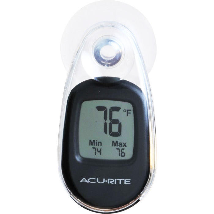 00318 Thermometer Suction Cup - Black