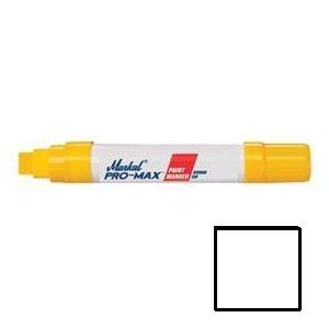 Picture of Markal 434-90900 Pro Max White Permanentmarker 1-2 Inch Nib
