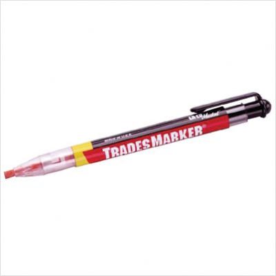 Picture of Markal 434-96043 Trades Marker Yellow Refill 6-Pkg