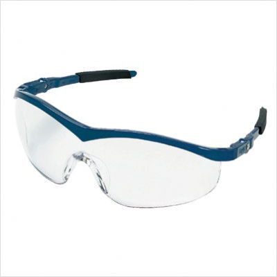 Picture of Crews 135-ST120 Storm Navy Frame Clearlens Safety Glass