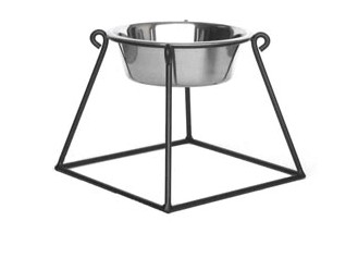 Picture of Pet Store Pros RSB2M Raised Single Pyramid Diner- 2 Qt.