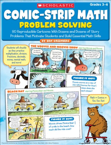 Scholastic 978-0-545-19571-3 Comic-Strip Math - Problem Solving -  SCHOLASTIC INC