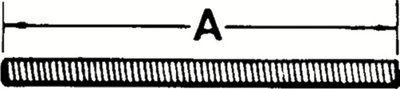 Picture of Proto 577-4333AR 3-4-16Unf-2A X 13 Threaded Rod