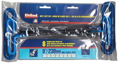 Picture of Eklind Tool 269-55198 2Mm - 10Mm T-Handle Hexset W-Pouch 8 K