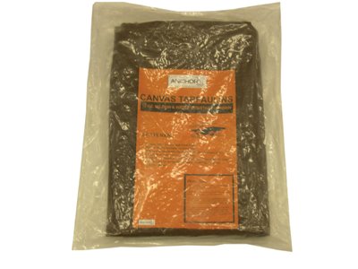 Picture of Anchor Brand 103-92550 6&apos;X8&apos; 10-Oz. W.R.M.R. Green Canvas Tarp