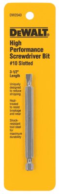Picture of DeWalt 115-DW2040 8.9cm Slotted Power Bits