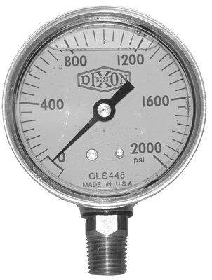 Picture of Dixon Valve 238-GLBR5000-4 4 Inch Brass Lm 0-5000 Psi L