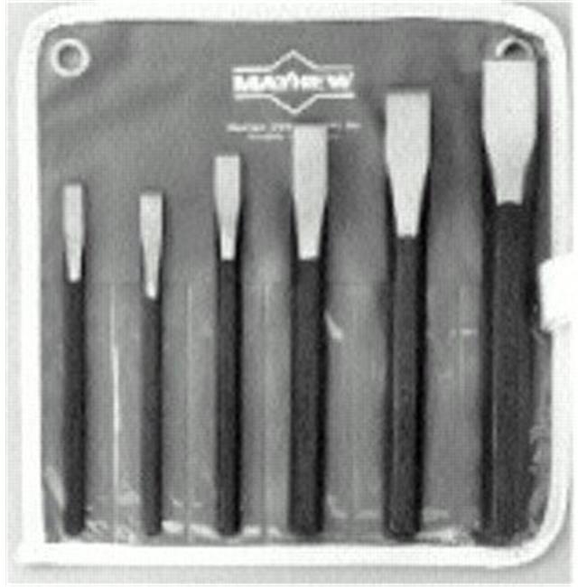 Mayhew Tools 479-60560 7001-K 6 Pc Cold Chisel