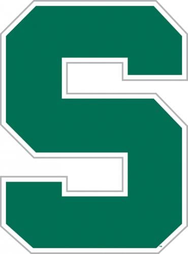 12'' Vinyl Magnet  - Michigan State Spartans