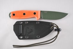 Plain Grn Blade W/ Rounded Pommel Orange
