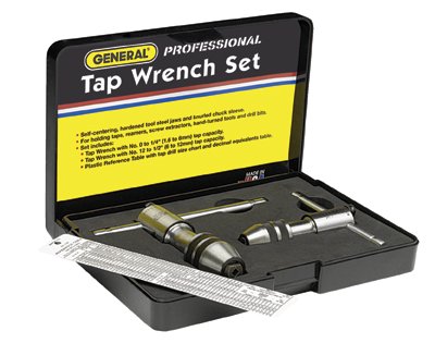 Picture of General Tools 318-165 Ratcheting Tap Wrench Set