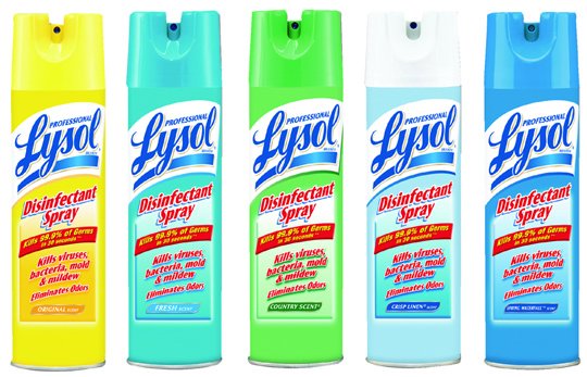 Lysol Disinfectnt Spr Fresh Scent 19Oz