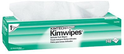 Picture of Kimberly-Clark Professional 412-34256 15 Inchx17 Inch Kimwipes Ex-L Wipes White 140-B
