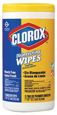 Clorox 15801594 Clorox Disinfecting Wipes Lemon Frs 35 Count
