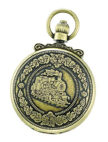 Picture of Charles-Hubert- Paris 3863-G 47mm Quartz Pocket Watch - Antique Gold