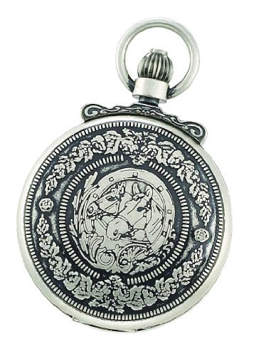 Picture of Charles-Hubert- Paris 3865-S 47mm Mechanical Pocket Watch - Antique Chrome