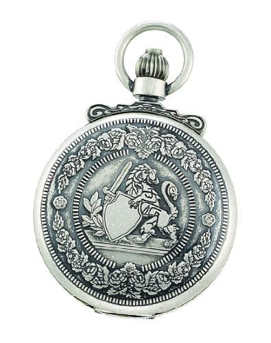 Picture of Charles-Hubert- Paris 3866-S 47mm Mechanical Pocket Watch - Antique Chrome