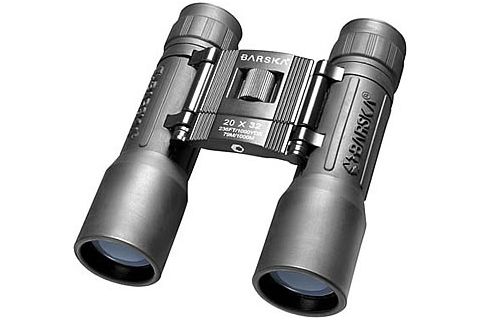 Picture of Barska Optics - Binoculars AB10670 20x32 Lucid View- Black- Compact- Blue Lens
