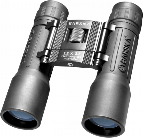 Picture of Barska Optics - Binoculars AB10113 12x32 Lucid View- Black- Compact- Blue Lens- Clam