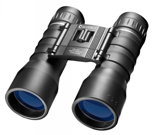 Picture of Barska Optics - Binoculars AB11364 10x42- Lucid View- Black- Compact- Blue Lens