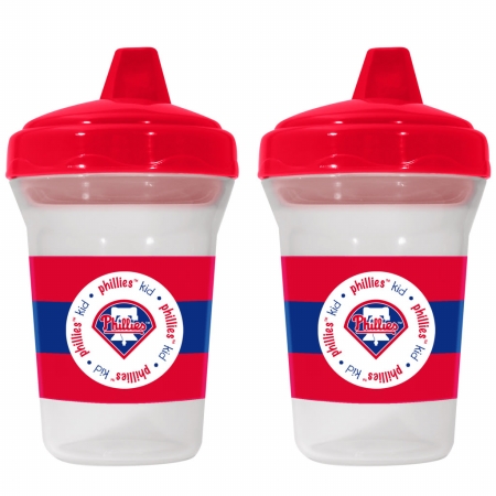 Picture of Baby Fanatic 143388 Philadelphia Phillies Sippy Cups 2-pack