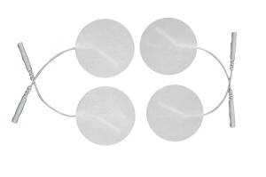 ProM-025-10 2 in. Round TENS and EMS Electrode Pads - 10 Packs -  ProMed Specialties, ProM-025(10)