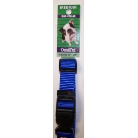 Picture of Omni Pet 445-10284 Omni Pet No.102QKN RD .75 in Adjustable Nylon Collar 14-20 in Red