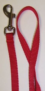 445-84210  No.3804 RD .37 X 4ft Nylon Lead Color Red