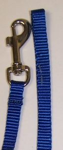 445-84227  No.3806 BL .37 X 6ft Nylon Lead Color Blue