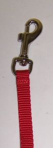 445-84235  No.3806 RD .37 X 6ft Nylon Lead Color Red
