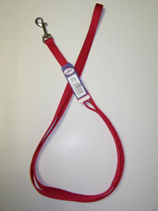 445-84285  No.5806 RD .62inX6ft Nylon Lead Color Red