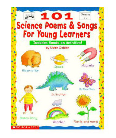 Picture of Scholastic 978-0-590-96369-5 101 Science Poems & Songs For Young Learners