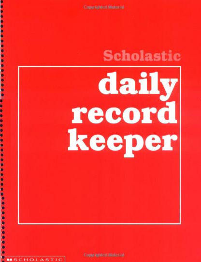 Picture of Scholastic 978-0-590-49068-9 Scholastic Daily Record Keeper