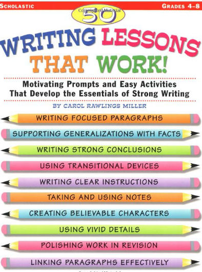 Picture of Scholastic 978-0-590-52212-0 50 Writing Lessons That Work