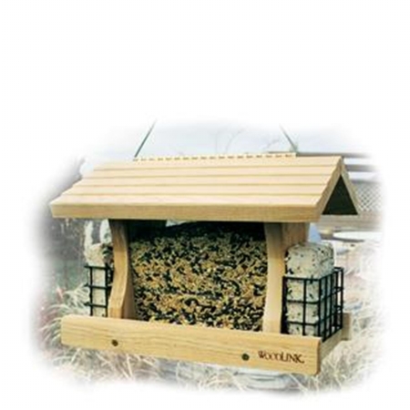 Picture of WoodLink AT4 Deluxe Cedar Feeder with Suet