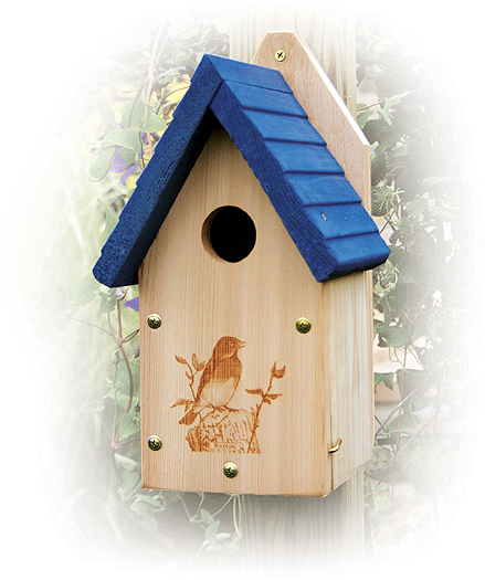 Picture of WoodLink GSBB Garden Bluebird House- 1.56 in. Hole Size