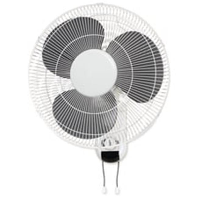 Lorell Llr49256 16in Wall Mount Fan 6ft Cord 9 25in X18 1 9in X18 50in Ebay
