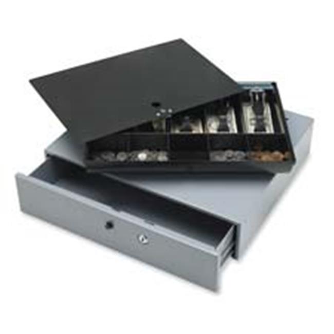 Sparco Products SPR15504 Cash Drawer- w- Removable Tray- 17-.75in.x15-.75in.x...
