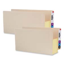 SMD76164 File Pockets- 3-.50in. Exp- 15-.38in.x9-.50in.- Legal- MA -  Smead Manufacturing Company