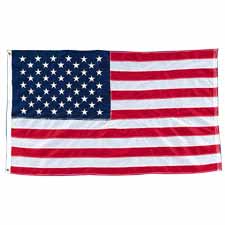 Picture of Baumgartens BAUTB3500 Nylon American Flag- Stitched- 3ft.x5ft.
