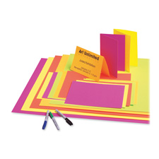 Picture of Pacon Corporation PAC104234 Poster Board- 12 Pt.- 22in.x28in.- 25-CT- Neon PK-YW-OE-GN