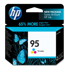 HEWC8766WN HP 95 Inkjet Cartridge- 260 Photos or 90 Pages- Tri-Color