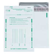 Picture of Quality Park Products QUA45224 Night Deposit Bag- 8-.50in.x10-.50in.- 100-PK