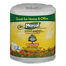 Marcal Paper Mills- Inc. MRC Bath Tissue- 2-Ply- 336 Sheets-Roll- 48 Rolls-CT- White