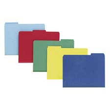 Folder - Dark Blue - Letter