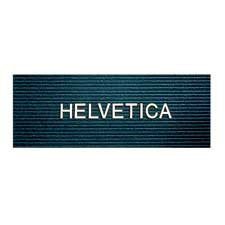 Picture of Quartet QRT4423 Letter Set- Helvetica Font- 1in.- 300-ST- White