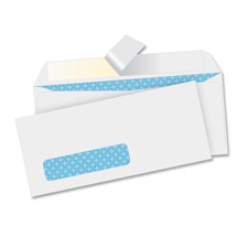 Picture of Business Source BSN16473 Business Envelopes- No. 10- Peel-Seal- 9-.75in.x4in.- White